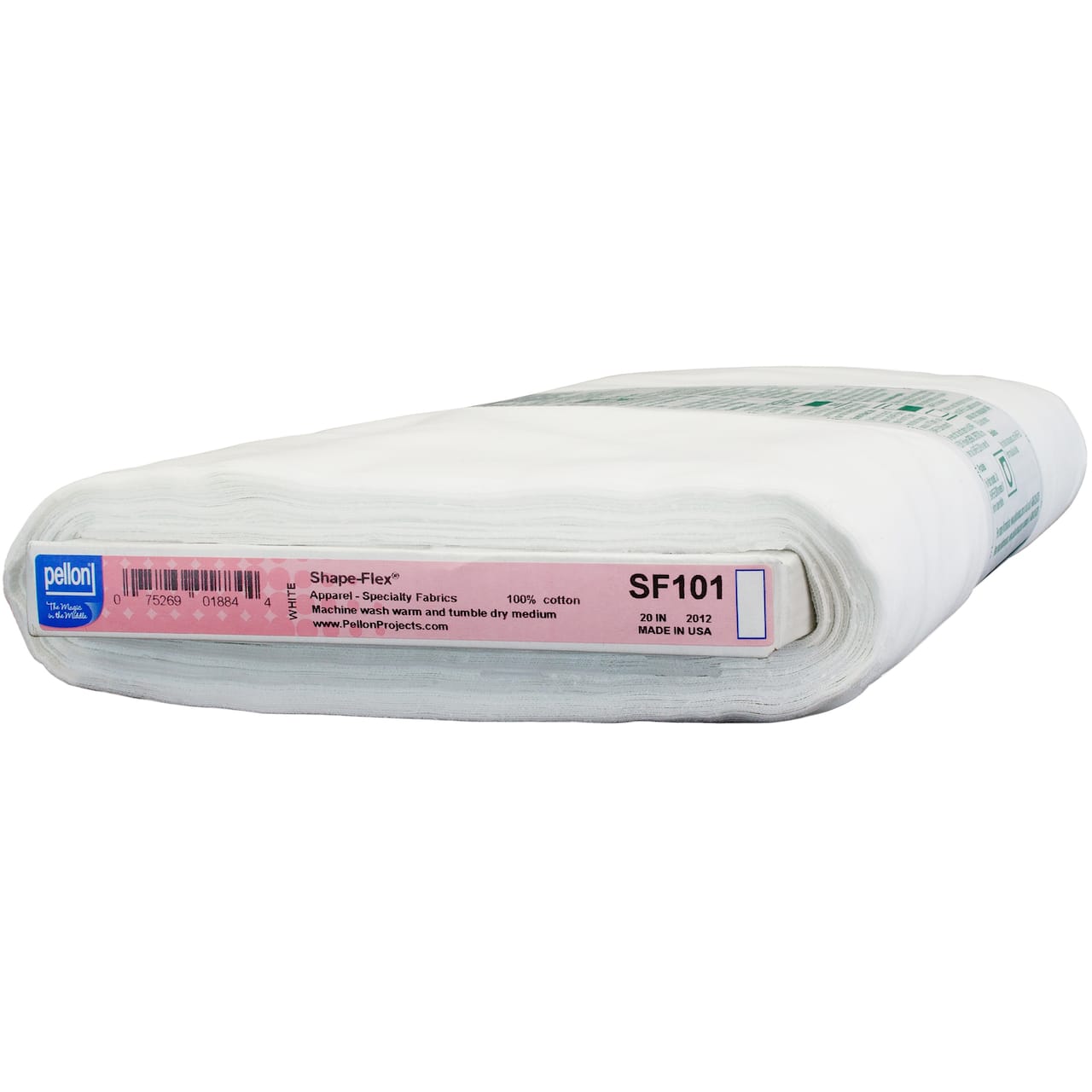 Pellon® Shape-Flex® White Woven Fusible Interfacing, 20'' x 10yd.